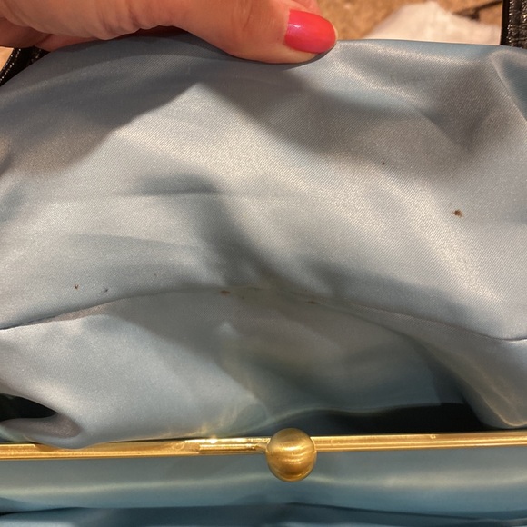 Coach Ergo Patent Leather Black Kisslock Leather Shoulder Bag Purse 12520 - Picture 16 of 17